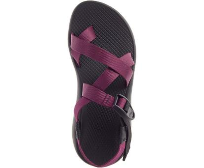 Sandalias Chaco Mujer Z/2 Classic Rojas Negras España BTFR73841